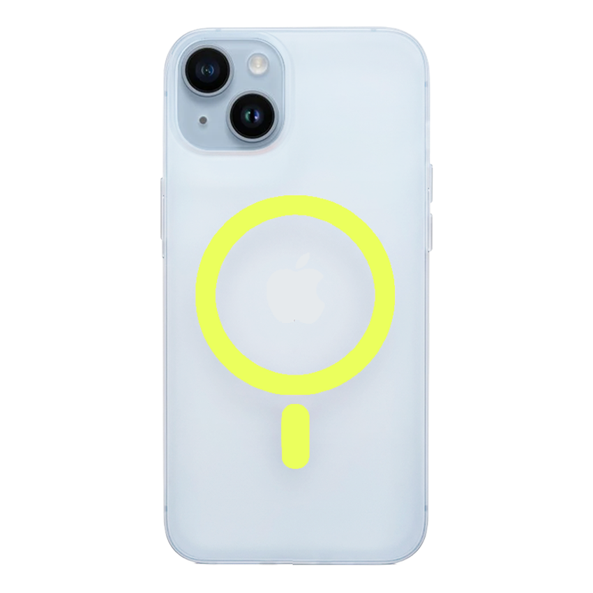 Frosted Neon Color MagSafe Case