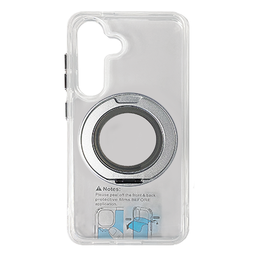 Crystal Gear Stander Case Samsung S25