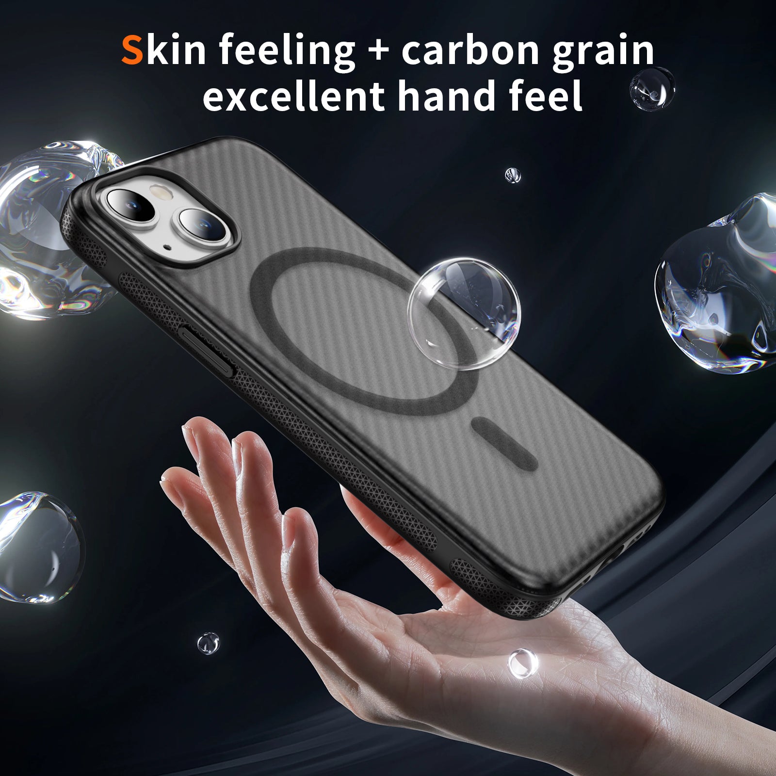 Fulcrum-Carbon Fiber-Magsafe Case iPhone 15