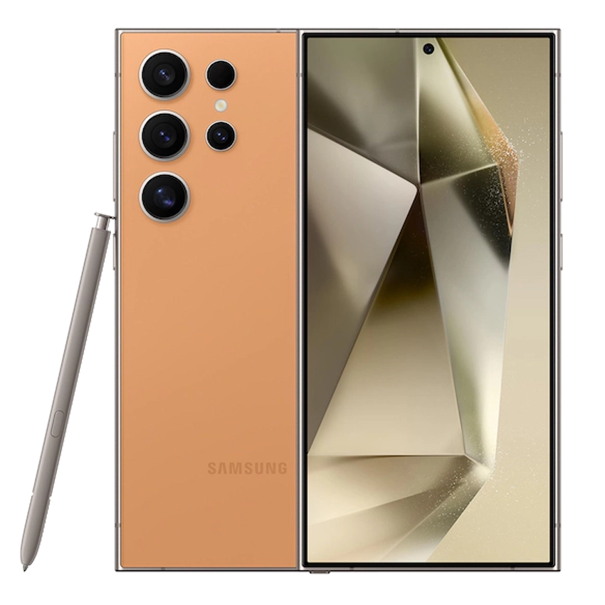Samsung Galaxy S24 Ultra titanium orange