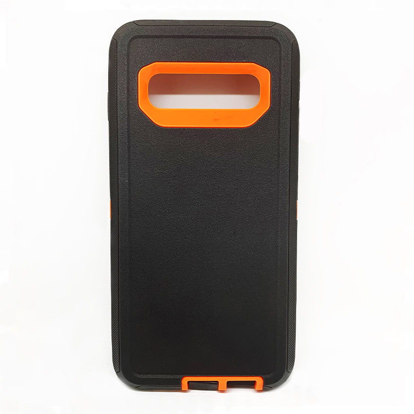 Generic-Samsung-S10e-Defender-Case-blackorange- Fonez-Keywords : MacBook - Fonez.ie - laptop- Tablet - Sim free - Unlock - Phones - iphone - android - macbook pro - apple macbook- fonez -samsung - samsung book-sale - best price - deal