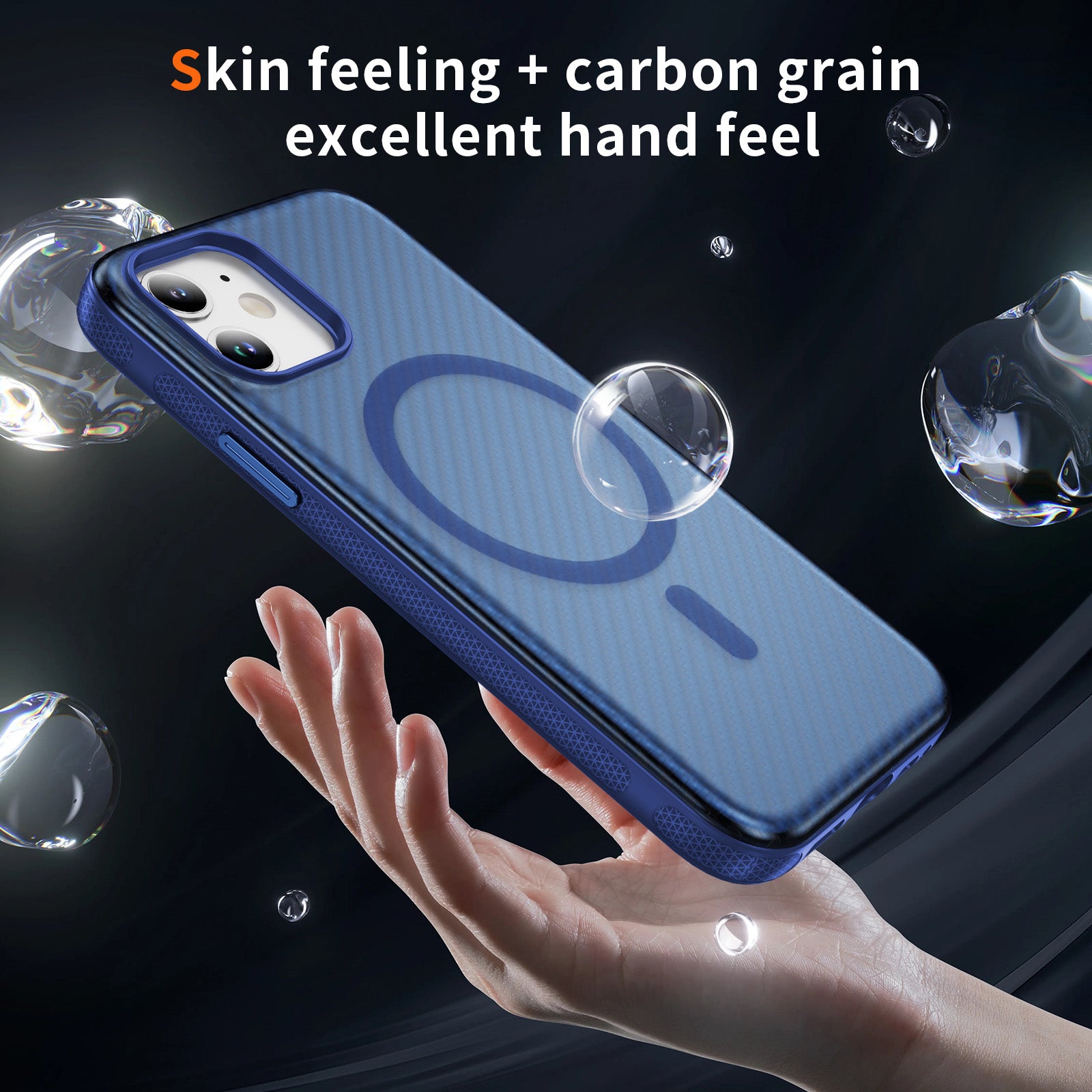 Fulcrum-Carbon Fiber-Magsafe Case iPhone 12/ 12 Pro