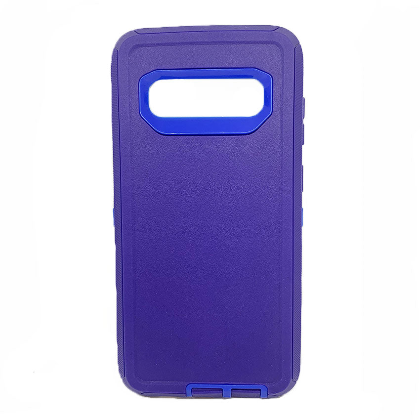 Generic Samsung S10 Plus Defender Case-purple:blue- Fonez-Keywords : MacBook - Fonez.ie - laptop- Tablet - Sim free - Unlock - Phones - iphone - android - macbook pro - apple macbook- fonez -samsung - samsung book-sale - best price - deal