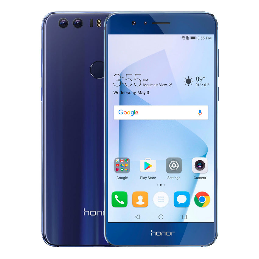 【美品】HUAWEI honor8 サファイアブルー Honor 8 32GB Unlocked Used - 1 Year Warranty - Fonez