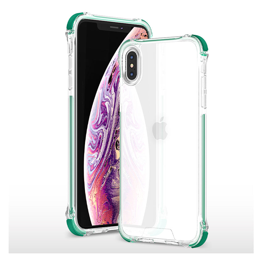Rainbow Case iPhone X / XS green