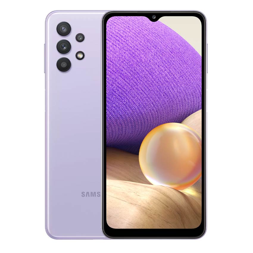 Samsung Galaxy A32 Awesome Violet Back- Fonez -Keywords : MacBook - Fonez.ie - laptop- Tablet - Sim free - Unlock - Phones - iphone - android - macbook pro - apple macbook- fonez -samsung - samsung book-sale - best price - deal