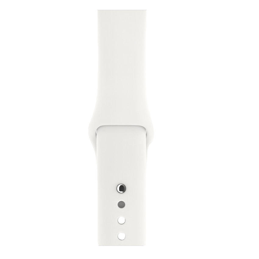 Apple Watch Series 3 GPS 42mm white watch band - Fonez