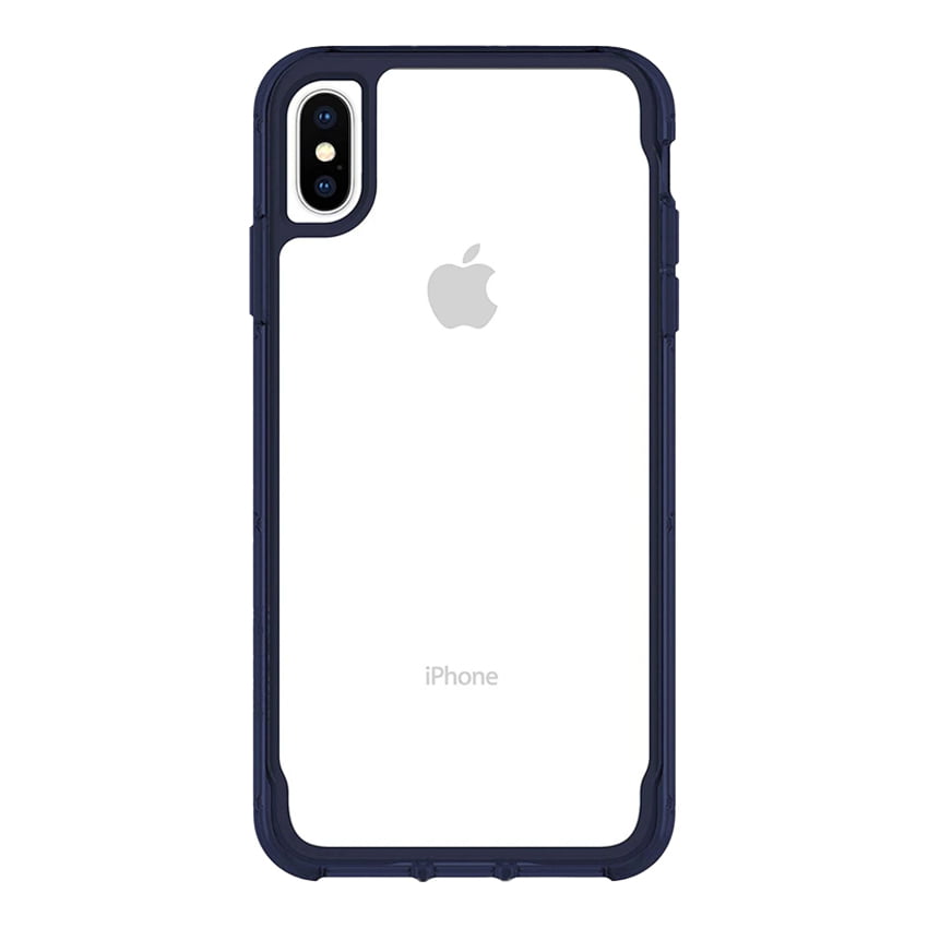 Griffin Survivor Case for iPhone XS Max Clear/Navy Fonez