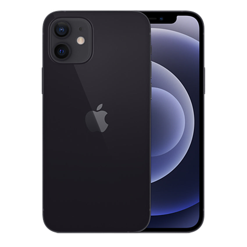 Apple iPhone 12 black - Fonez - FREE One-Year Apple warranty, Sealed iPhone Box