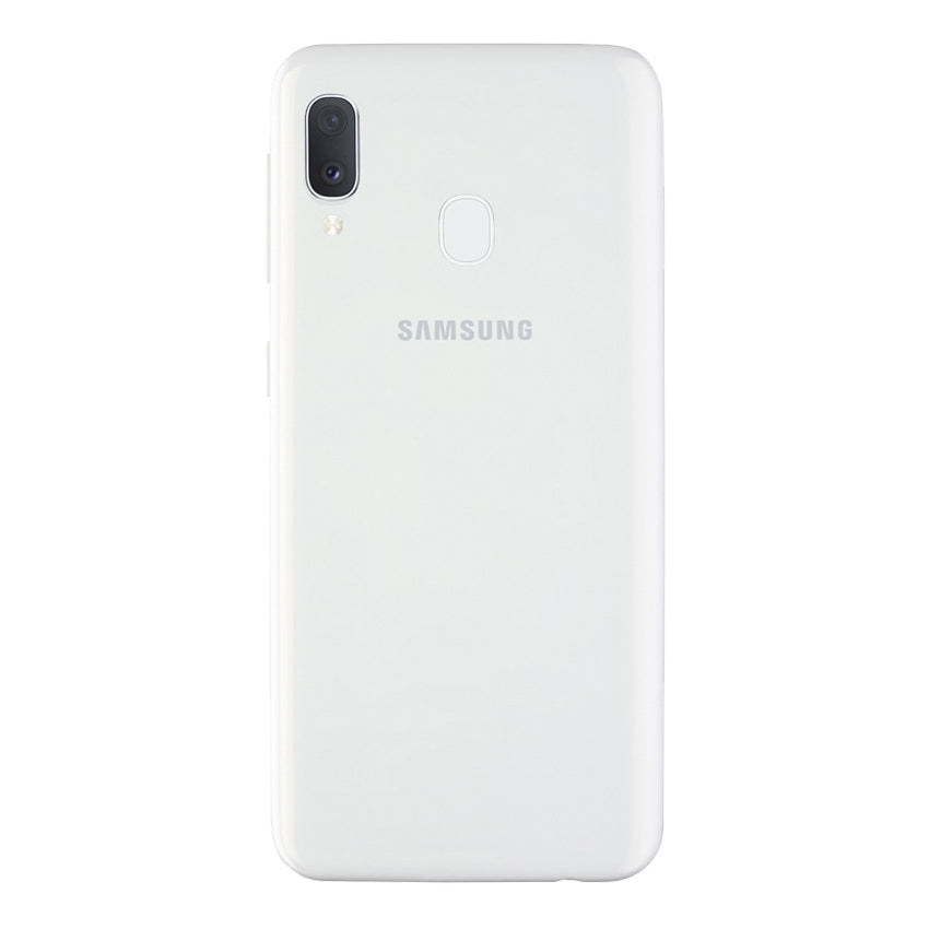 Samsung Galaxy A20e white back - Fonez -Keywords : MacBook - Fonez.ie - laptop- Tablet - Sim free - Unlock - Phones - iphone - android - macbook pro - apple macbook- fonez -samsung - samsung book-sale - best price - deal