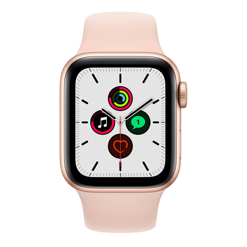 Apple Watch SE GPS 44mm gold front view - Fonez
